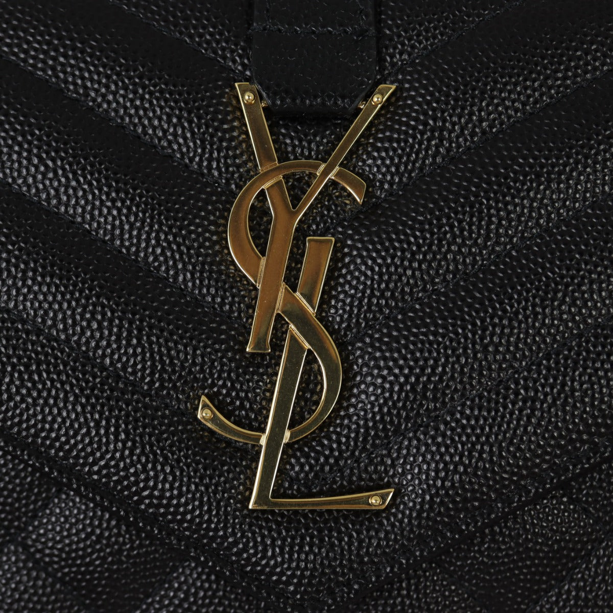 Saint Laurent Monogram Mix Matelasse Envelope Wallet on Chain Hardware