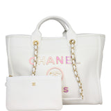 Chanel Deauville Leather Tote Medium