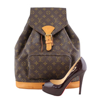 Louis Vuitton Montsouris GM Monogram shoe