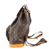 Louis Vuitton Montsouris GM Monogram side