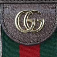 Gucci GG Supreme Mini Top Handle Shoulder Bag Hardware