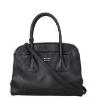 Prada Saffiano Cuir Double Zip Dome Tote