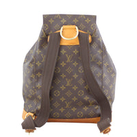 Louis Vuitton Montsouris GM Monogram back
