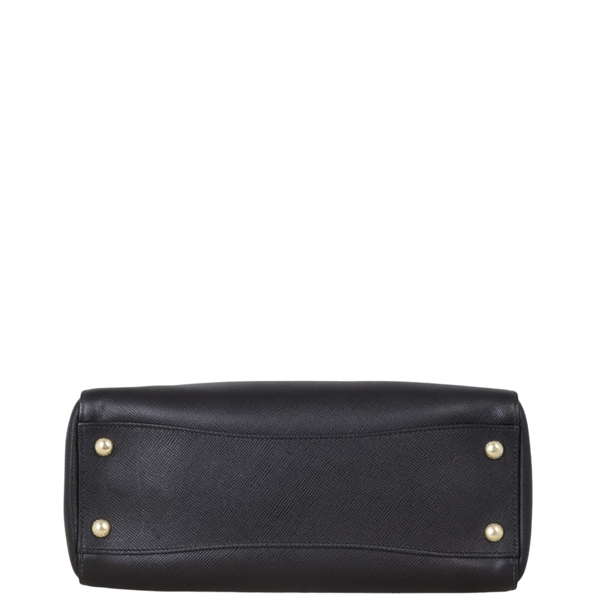 Prada Saffiano Cuir Double Zip Dome Tote