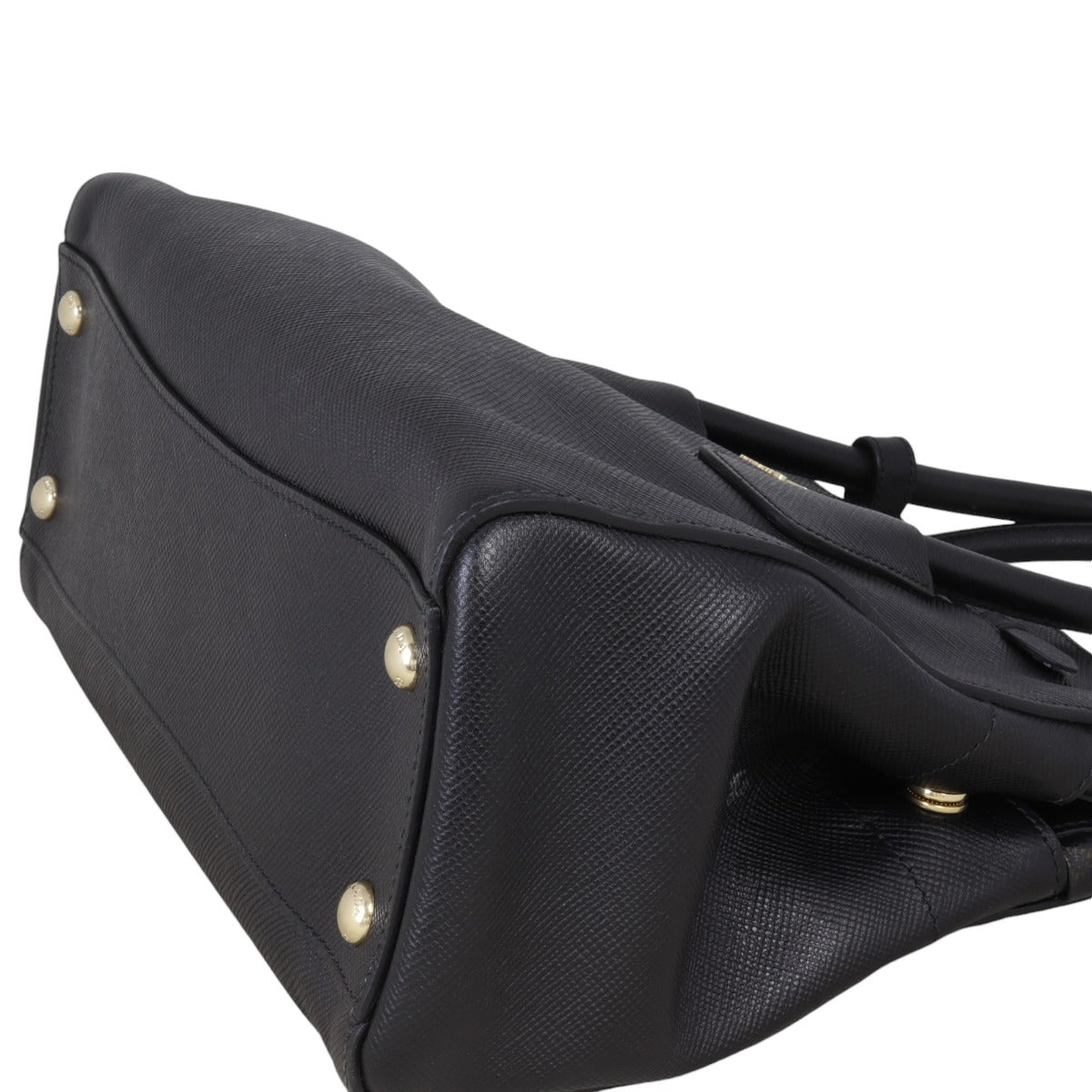 Prada Saffiano Cuir Double Zip Dome Tote