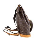 Louis Vuitton Montsouris GM Monogram side