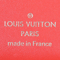 Louis Vuitton Flower Lock Compact Wallet Monogram Interior Stamp