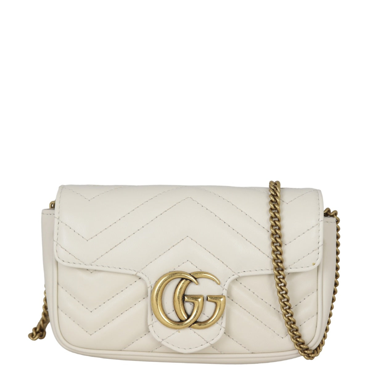 Gucci GG Marmont Matelasse Super Mini Shoulder Bag
