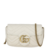 Gucci GG Marmont Matelasse Super Mini Shoulder Bag