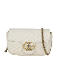 Gucci GG Marmont Matelasse Super Mini Shoulder Bag