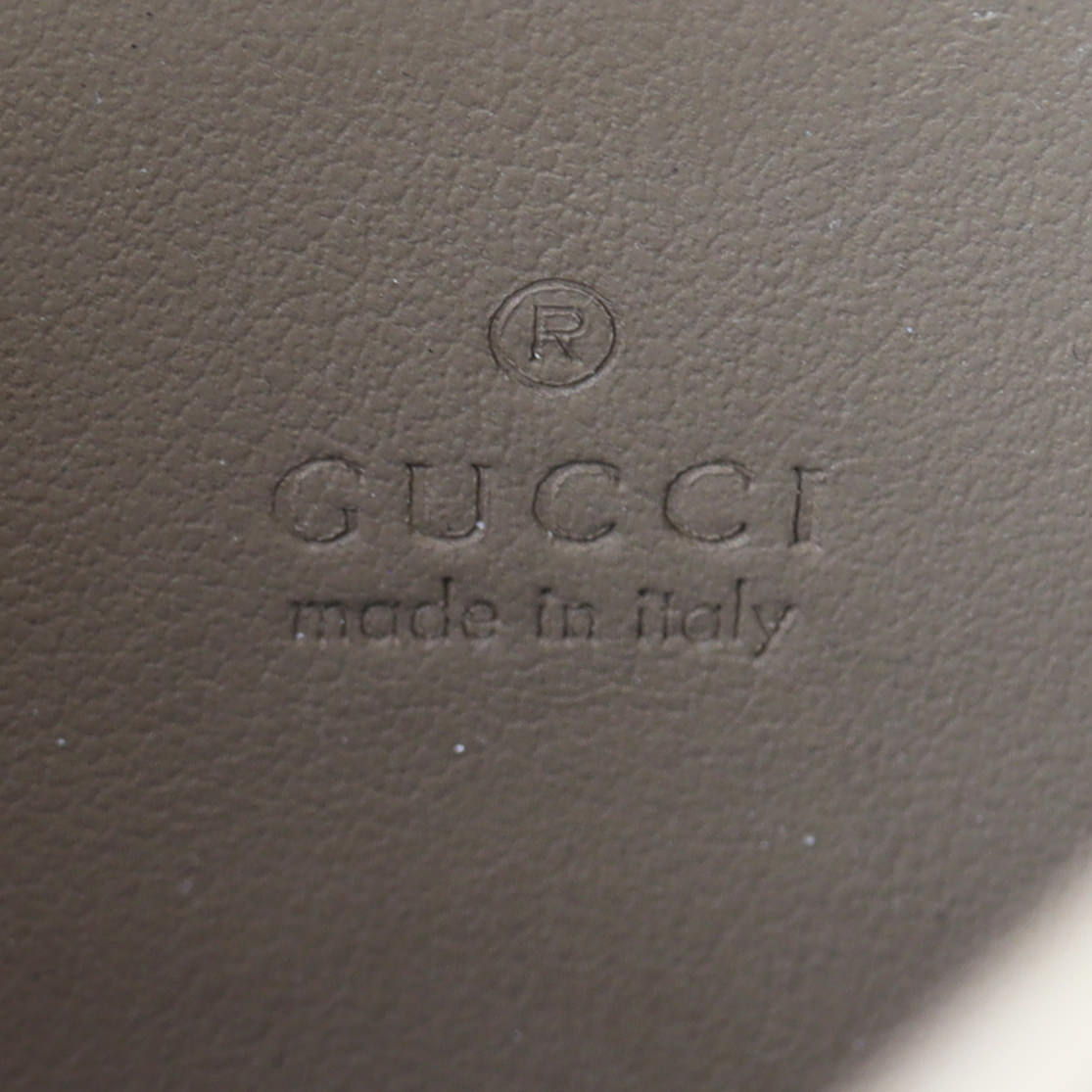 Gucci Dionysus GG Supreme Chain Wallet Interior Stamp