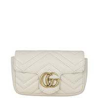 Gucci GG Marmont Matelasse Super Mini Shoulder Bag