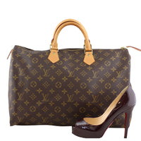 Louis Vuitton Speedy 40 Monogram shoe