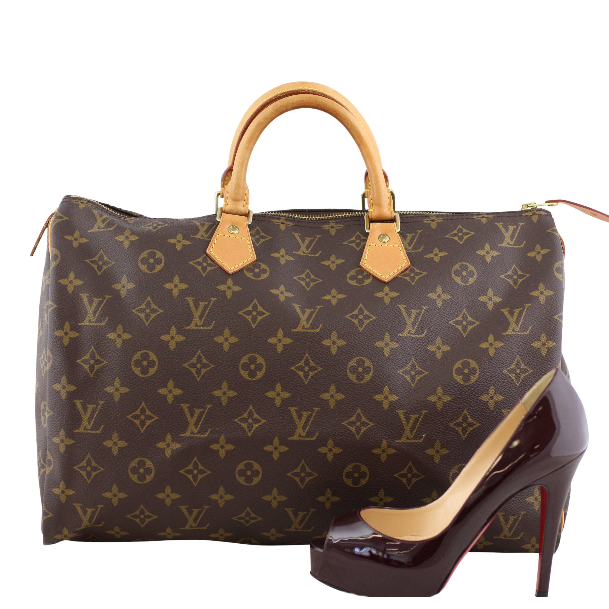 Louis Vuitton Speedy 40 Monogram shoe