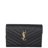 Saint Laurent Cassandre Envelope Chain Wallet