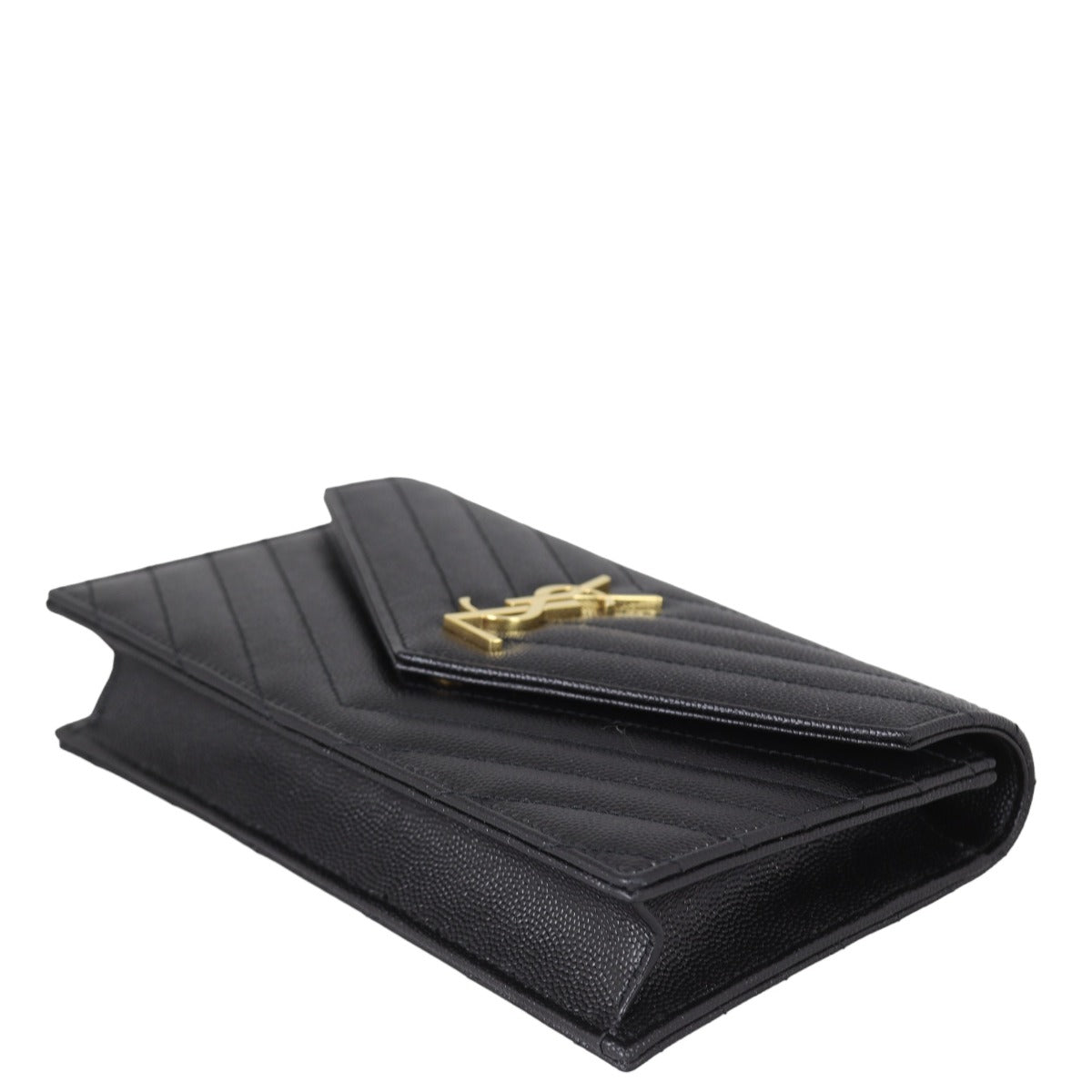 Saint Laurent Cassandre Envelope Chain Wallet