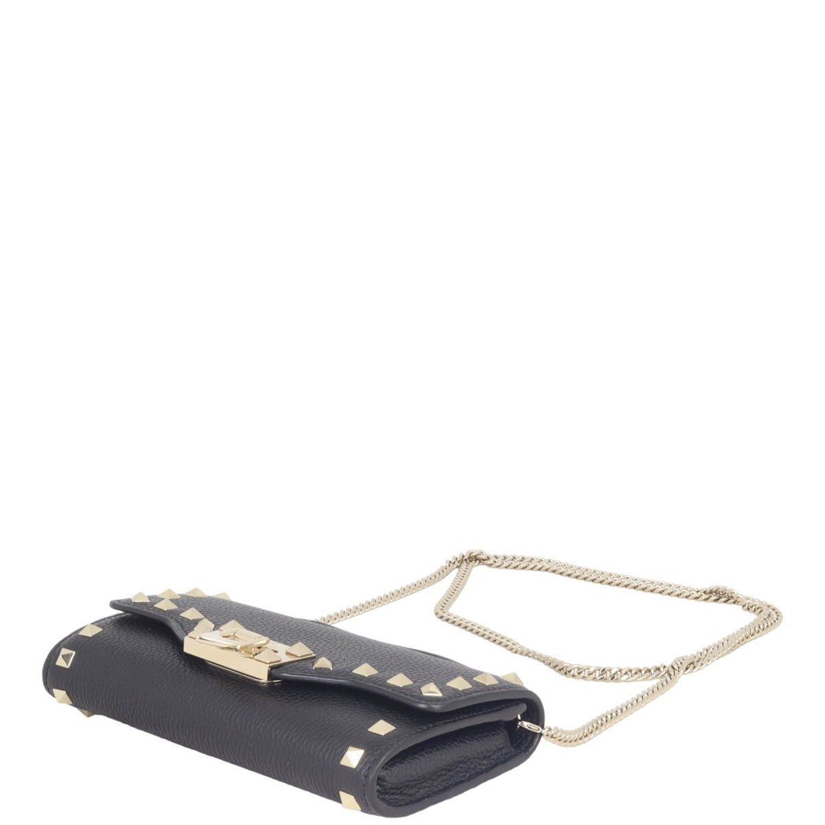 Valentino Rockstud Chain Wallet