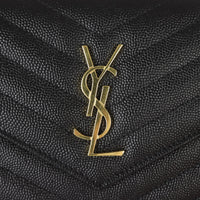 Saint Laurent Cassandre Envelope Chain Wallet