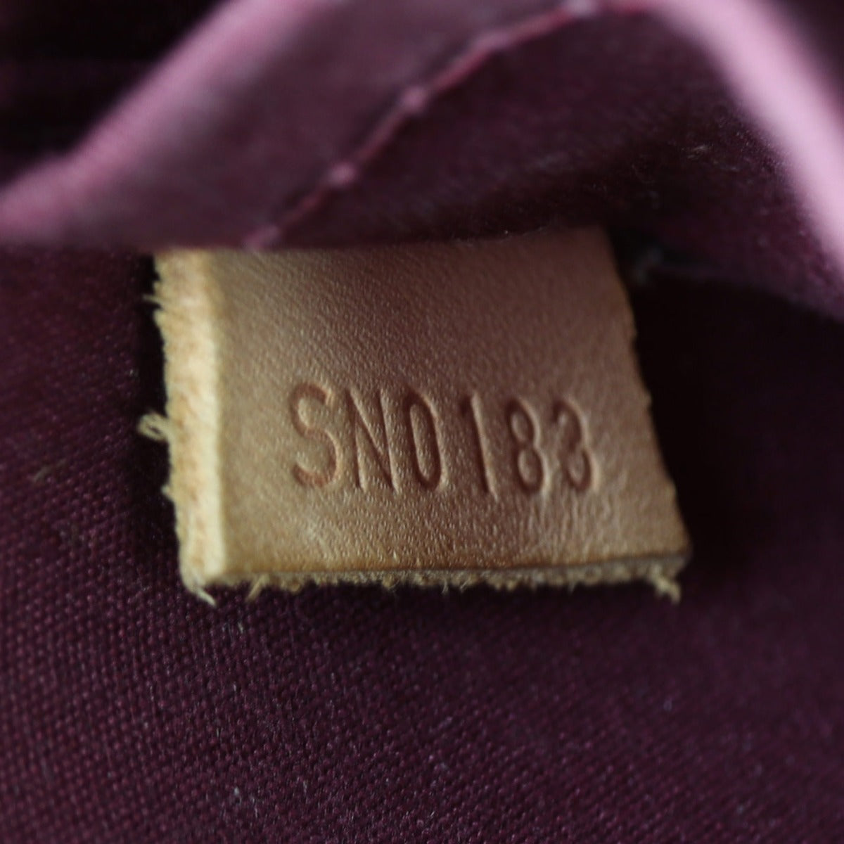 Louis Vuitton Alma PM Monogram Vernis Date Code