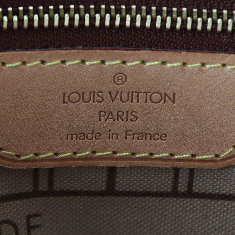 Louis Vuitton Neverfull PM Monogram Interior Stamp