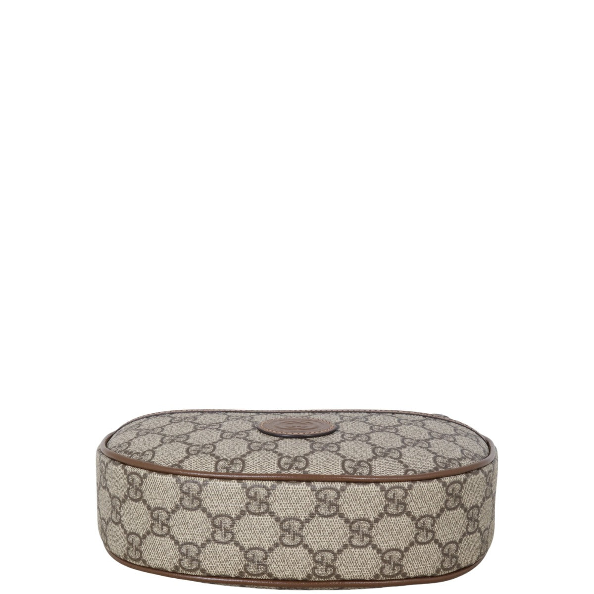 Gucci GG Supreme Half Moon Mini Shoulder Bag