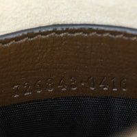 Gucci GG Supreme Half Moon Mini Shoulder Bag