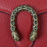 Gucci Dionysus Mini Leather Chain Wallet Hardware