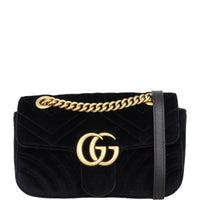 Gucci Marmont Velvet Mini Shoulder Bag