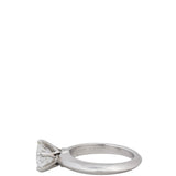 Tiffany & Co Solitaire Platinum Diamond Ring
