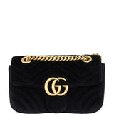 Gucci Marmont Velvet Mini Shoulder Bag