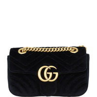 Gucci Marmont Velvet Mini Shoulder Bag
