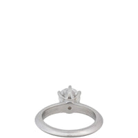 Tiffany & Co Solitaire Platinum Diamond Ring