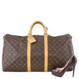 Louis Vuitton Keepall Bandoulière 55 Monogram shoe
