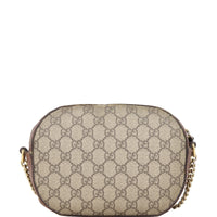 Gucci GG Supreme Bee Embroidered Mini Chain Bag