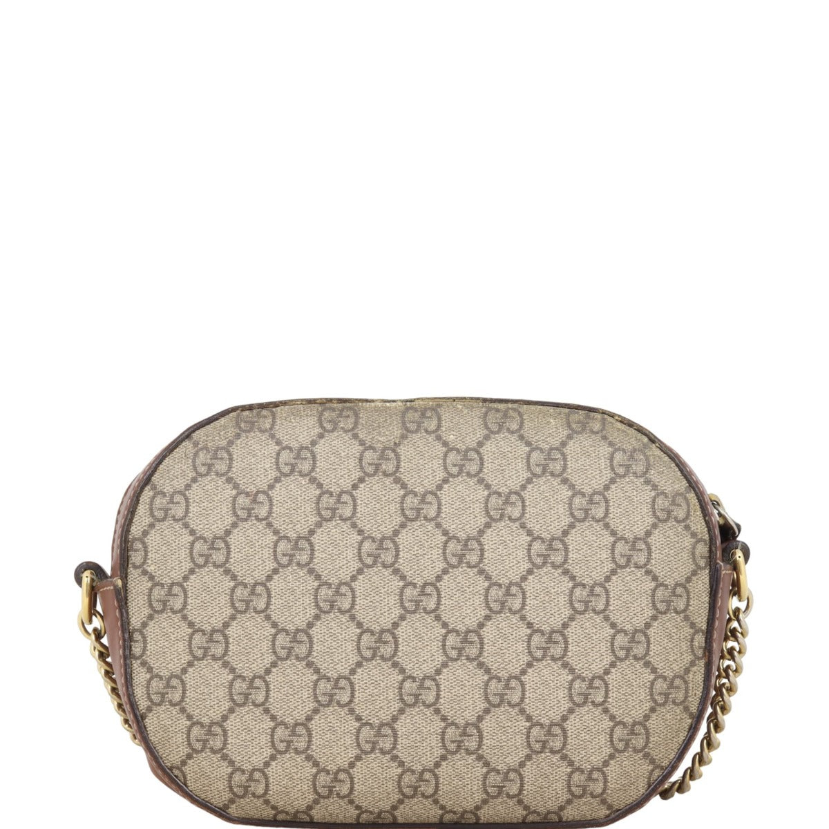 Gucci GG Supreme Bee Embroidered Mini Chain Bag