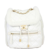 Chanel Shearling Backpack