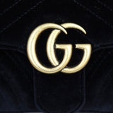 Gucci Marmont Velvet Mini Shoulder Bag