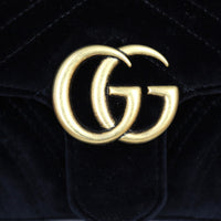 Gucci Marmont Velvet Mini Shoulder Bag