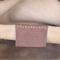 Gucci GG Supreme Bee Embroidered Mini Chain Bag