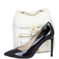 Chanel Shearling Backpack