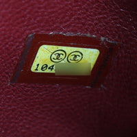 Chanel Classic Single Flap Jumbo (burgundy) Date Code