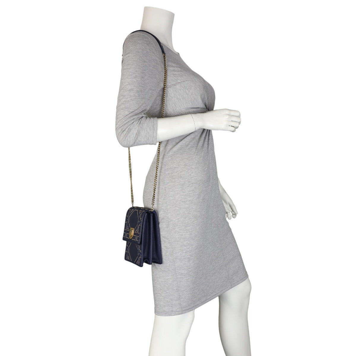 Dior Diorama Vertical Chain Clutch