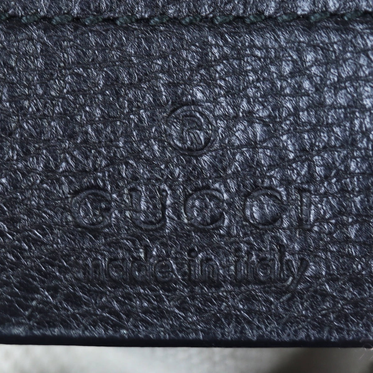 Gucci Soho Chain Shoulder Bag Medium Interior Stamp
