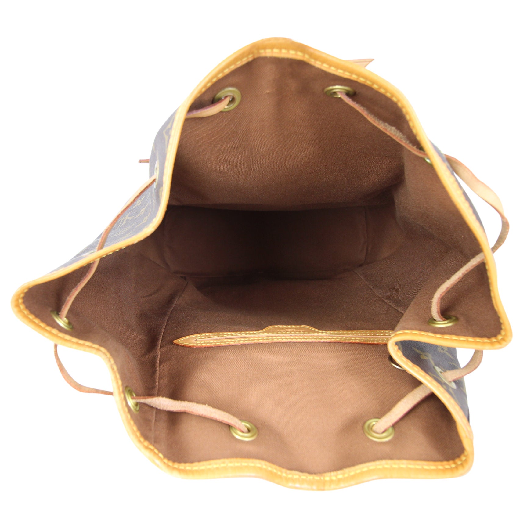 Louis Vuitton Montsouris GM Monogram interior