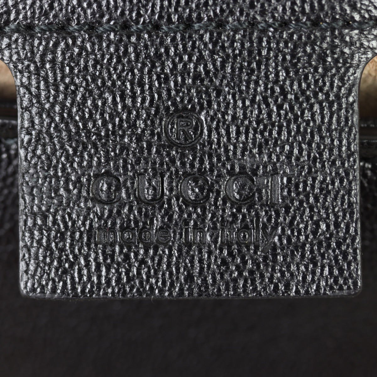 Gucci Dahlia Messenger Bag Interior Stamp