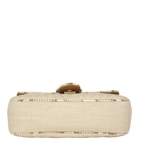 Gucci GG Marmont Matelasse Small Shoulder Bag Raffia Python