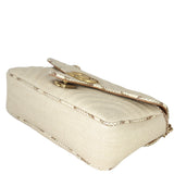 Gucci GG Marmont Matelasse Small Shoulder Bag Raffia Python