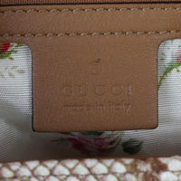 Gucci GG Marmont Matelasse Small Shoulder Bag Raffia Python