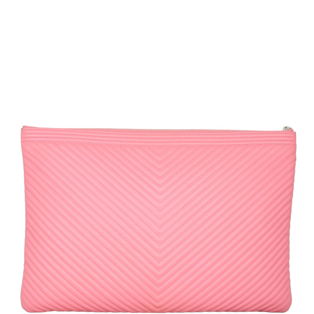 Chanel Boy O-Case Chevron Large