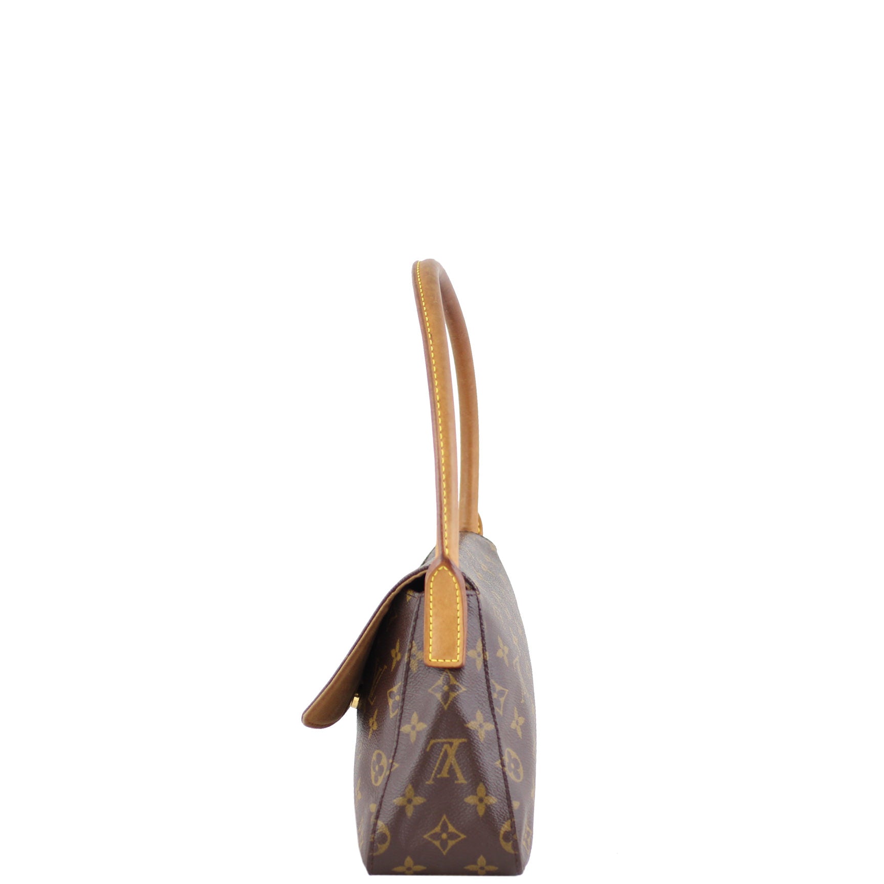 Louis Vuitton Looping PM Monogram Side